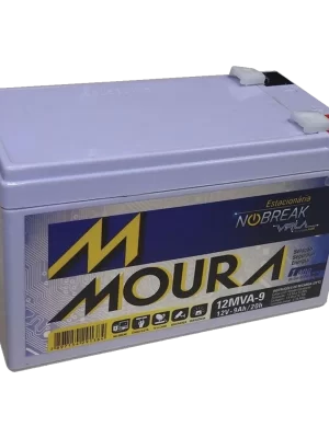 Bateria Moura 12v 9ah 12MVA9 Vrla / Agm