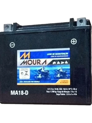 Bateria Moura Moto MA18D REF. Yuasa