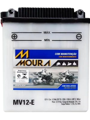Bateria Moura Moto MV12-EI REF: YUASA