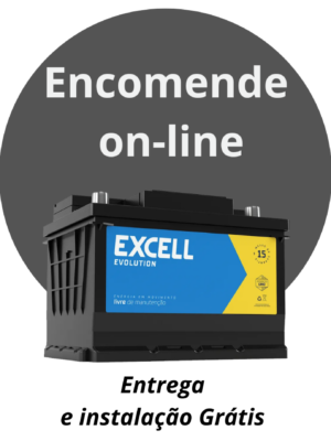 Bateria Excell Free 12V 60Ah EXF60DD