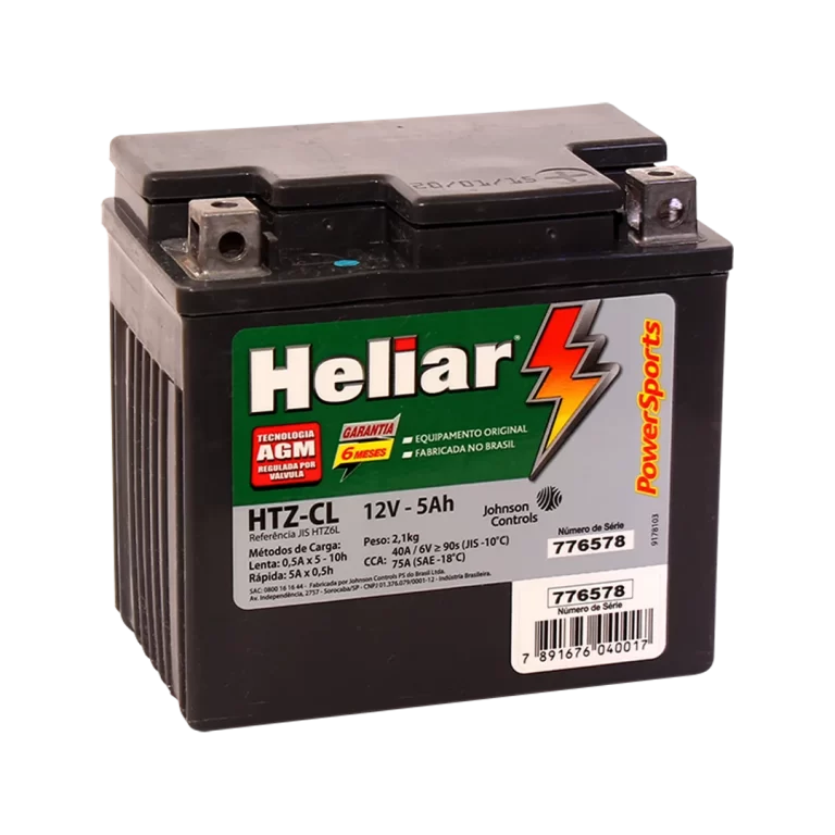 Bateria Heliar Htz6l