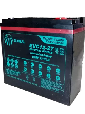 4 Baterias Global Ciclo Profundo EV12-27