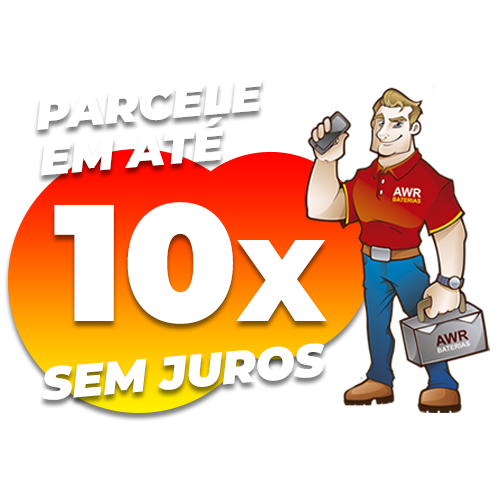 Parcele em até 10x sem juros