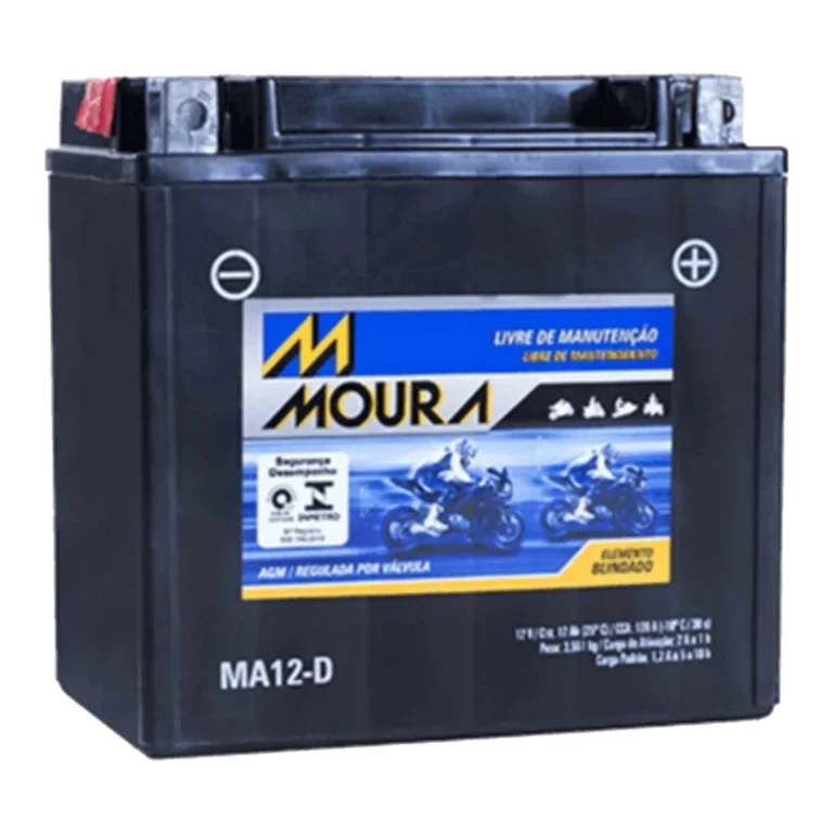 Bateria Moura Moto MA12D REF. Yuasa