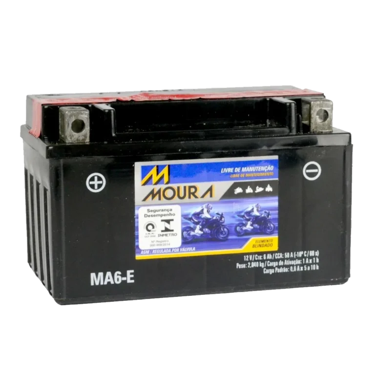 Bateria Moura Moto MA6-EI REF. YUASA