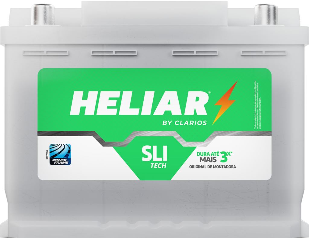 Bateria Heliar 60Ah H60HD