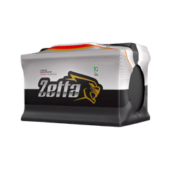Product packaging: a silver and black bag with a yellow lion logo and the word '2etta' on the front.